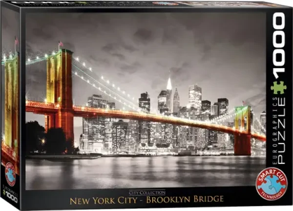 EUROGRAPHICS Puzzle New York - Brooklynský most