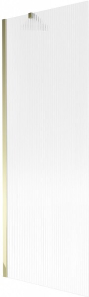 MEXEN/S - Next vaňová zástena FIX 70 x 150, prúžky, zlatá 895-070-000-00-09-50