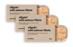Vilgain Filety z divokého lososa – 3× v slanom náleve 120 g