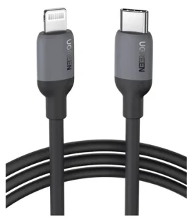 Ugreen US387 USB Type C - Lightning kábel 1 m čierna / MFI / 20W (20304-ugreen)