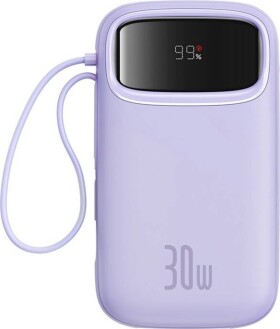 Baseus Powerbank Baseus QPow 2 20000mAh 30W 2xUSB-C (Fialový)