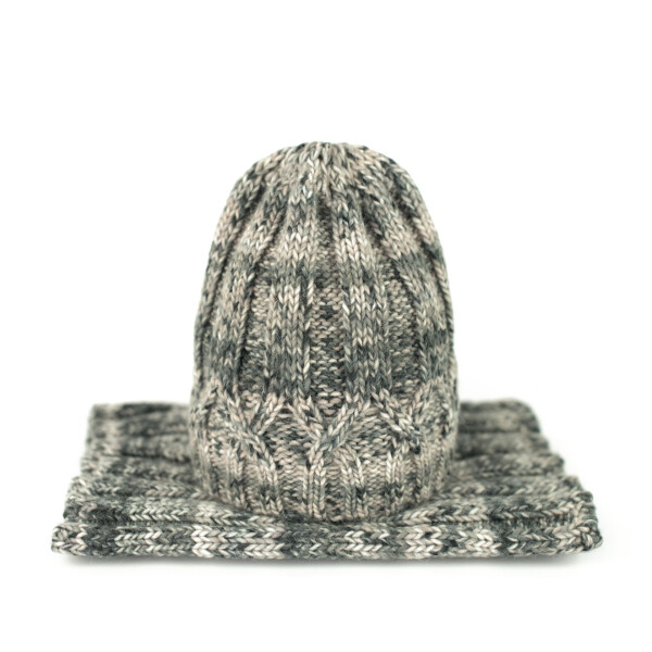 Unisex čiapka a šál Art Of Polo Hat&Snood sk21806 Grey/Graphite UNI