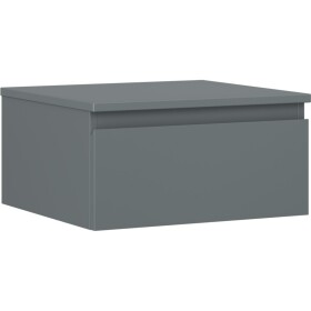 MEXEN/S - Orio kúpeľňová skrinka pod umývadlo 50 cm s doskou, 1 šuplík, grafit mat 91A10-05023-1-BFC66