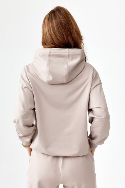 Rough Radical Mikina s kapucňou Pery Hoodie Beige L