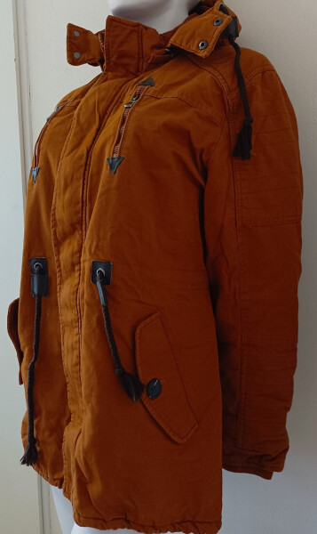 Pánska zimná bunda Z-6682 horčicová - Rosso XL