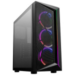 Cooler Master CMP 510 ARGB čierna / ATX / 1x USB-A 3.2 / 1x USB-A 2.0 / 3x 120mm / bez zdroja / priehľadná bočnica (CP510-KGNN-S04)