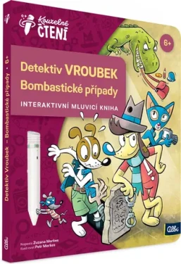Albi Kúzelné čítanie Kniha: Detektív Vrúbok - Bombastické prípady