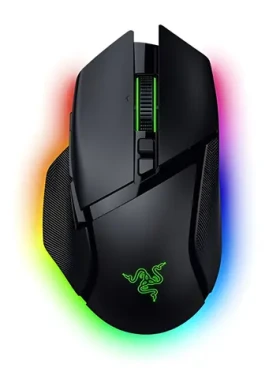 Razer Basilisk V3 Pro 35K čierna / Bezdrôtová herná myš / HyperScroll / 35000 DPI / 11 tlačidiel / RF/BT/USB-A (RZ01-05240100-R3G1)