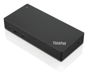 Lenovo ThinkPad Universal USB-C Dock / Dokovacia stanica / 2x DP / HDMI / 3x USB-A / USB-C / RJ-45 / čierna (40AY0090MX)