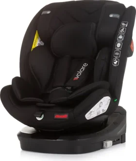 CHIPOLINO Autosedačka Volare i-Size 40-150cm Isofix 360 Obsidian (STKVLR02401OB)