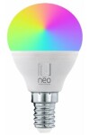 IMMAX NEO LITE SMART LED žiarovka E14 6W RGB+CCT farebná a biela / stmievateľná / Wi-Fi / P45 / TUYA (07745L)