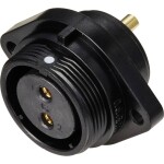 Weipu SP2113 / S 2 guľatý faston, 1 ks; SP2113 / S 2