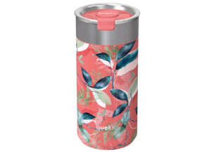 Quokka Boost Coffee Tumbler 400ml Exotic Pink / Termohrnček so sitkom / nerezová oceľ (8412497400713)