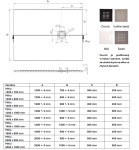 GELCO Sprchová vanička MITIA PMB12070 1200x700 biela profilovaná PMB12070