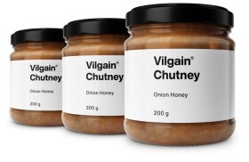 Vilgain Chutney – 3× Cibule s medem 200 g