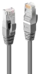 Lindy Cat6 S/FTP 1m šedá / Patch kábel / RJ-45 / PIMF / LSZH (45582)