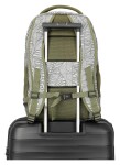 Batoh na notebook Travelite Basics Backpack Print Grey