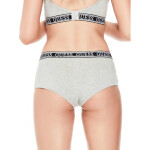 GUESS nohavičky Logo Band Brief sivé S