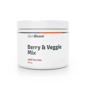 Berry Veggie Mix - GymBeam (lesné ovocie, 250 g) (122047-2-250g-wildberries)