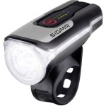 Sigma sada svetiel na bicykel AURA 80 LED napájanie z akumulátora čierna; 17800