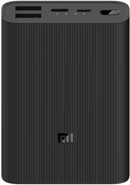 Xiaomi Mi Power Bank 3 Ultra Compact 10000mAh čierna / Power Bank / 22.5W / 2x USB-A / 1x USB-C (6934177721946)