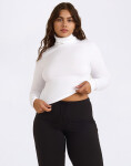 Organic Basics Everyday Turtleneck White S
