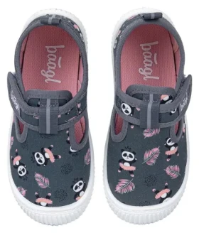 BAAGL Prezuvky Panda veľ. 27 / Suchý zips