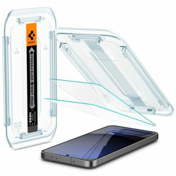 Spigen Glass TR EZ Fit 2 Pack ochranné sklo pre Samsung Galaxy S24 FE / 2ks (AGL08729)