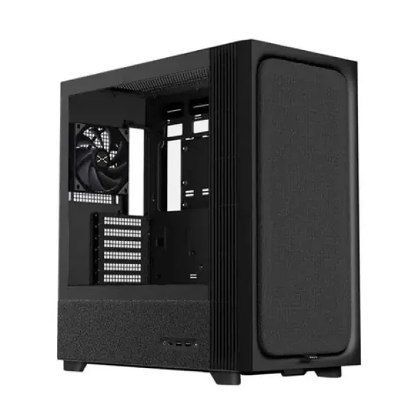 TRYX FLOVA F50 čierna / Midi-Tower / ATX / bez zdroja / priehľadná bočnica (C-F500F-FM1E-G0K)