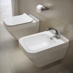 CERSANIT - WC SEDADLO CREA ŠTVOREC DUROPLAST ANTIB. SoftClose / JEDNO TLAČIDLO K98-0178