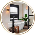REA - Zrkadlo LED 60cm MMJ HOM-02501