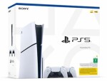 PlayStation 5 D Chassis (Slim) + 2x DualSense Wireless Controller White (PS711000042064)