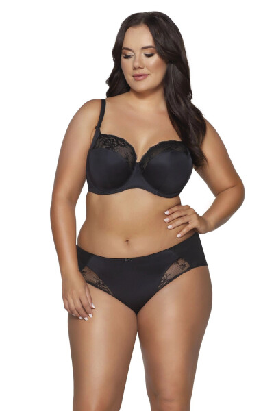 Dámske brazilky 2110/b Azalea black - AVA černá L