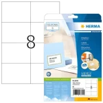Herma Premium etikety A4 biela / 105x74 mm / papier matný / 80 ks / 10 listov (8645)