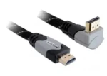 DeLock Kábel High Speed ??HDMI with Ethernet – HDMI A samec gt; HDMI A samec / pravouhlý / 2 m (82994)