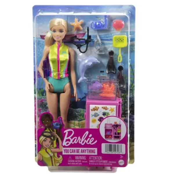 Mattel HMH26 Barbie Morská biologička herný set