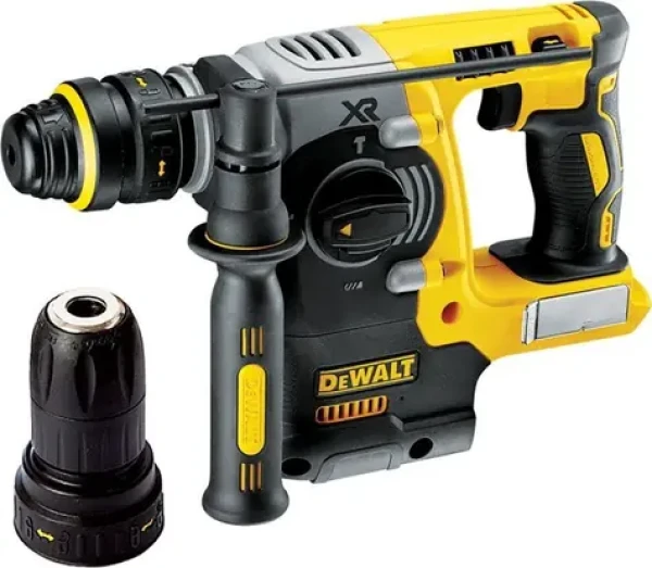 DeWalt DCH274N / Aku kombinované kladivo / 18V / 1.100 ot-min / 4.600 úderov-min / 2.1J / SDS-plus / bez aku (DCH274N)