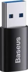 Baseus ZJJQ000101 Adaptér USB-A (M) - USB-C (F) čierna (ZJJQ000101)