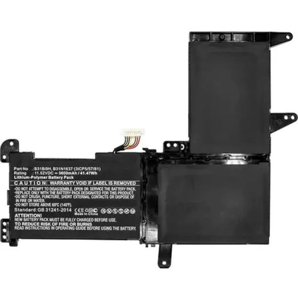CoreParts Batéria pre notebook Asus čierna / Batéria pre notebook / 41 Wh / 3600 mAh / 11,52 V (MBXAS-BA0024)