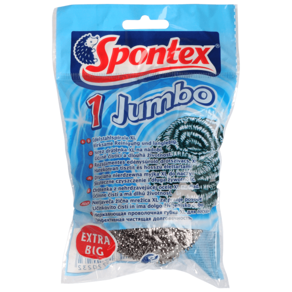 Spontex Jumbo nerezová drátěnka 4 ks
