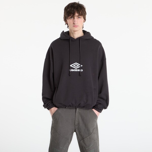 Mikina Umbro by SlamJam Og Logo Mask Hoodie Washed Black M