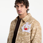 Bunda Billionaire Boys Club Icecream Snakeskin Quilted Work Jacket Light Brown XL