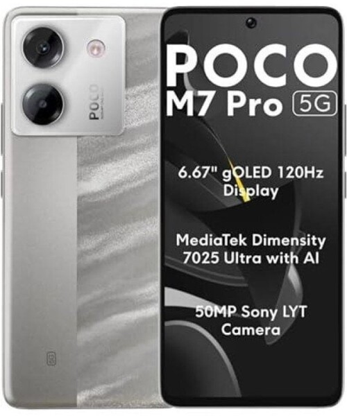 POCO MOBILE PHONE POCO M7 PRO/12/256GB SILVER MZB0JZNEU POCO