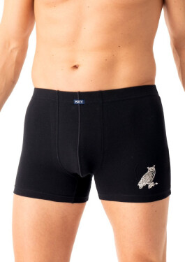 Boxerky Key MXH 703 B25 M-2XL černá XL