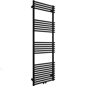 CERANO - Kúpeľňový radiátor Luigi - stredové pripojenie 50mm/bočné - 713W - čierna matná - 1600x500 mm CER-429688