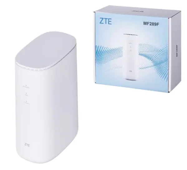 ZTE MF289F biela / Router / 4G LTE / Wi-Fi 5 (5 GHz) / 2x Gigabit LAN / NanoSIM (MF289F)