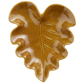 Ib Laursen Keramická miska Shaped Leaf