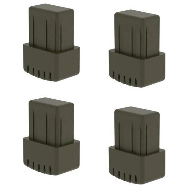 MUNK Günzburger Steigtechnik 019267 Vnútorná topánka Munk oceľovo-drevené schodíky 4 ks; 019267