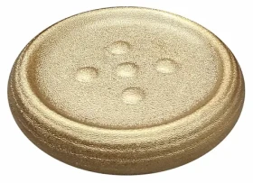 MSV OMAN zlatá / Mydelnička / keramika / 12,5 x 2,5 cm