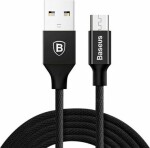 Baseus kábel USB-A na microUSB čierna / 1.5 m (30460-uniw)